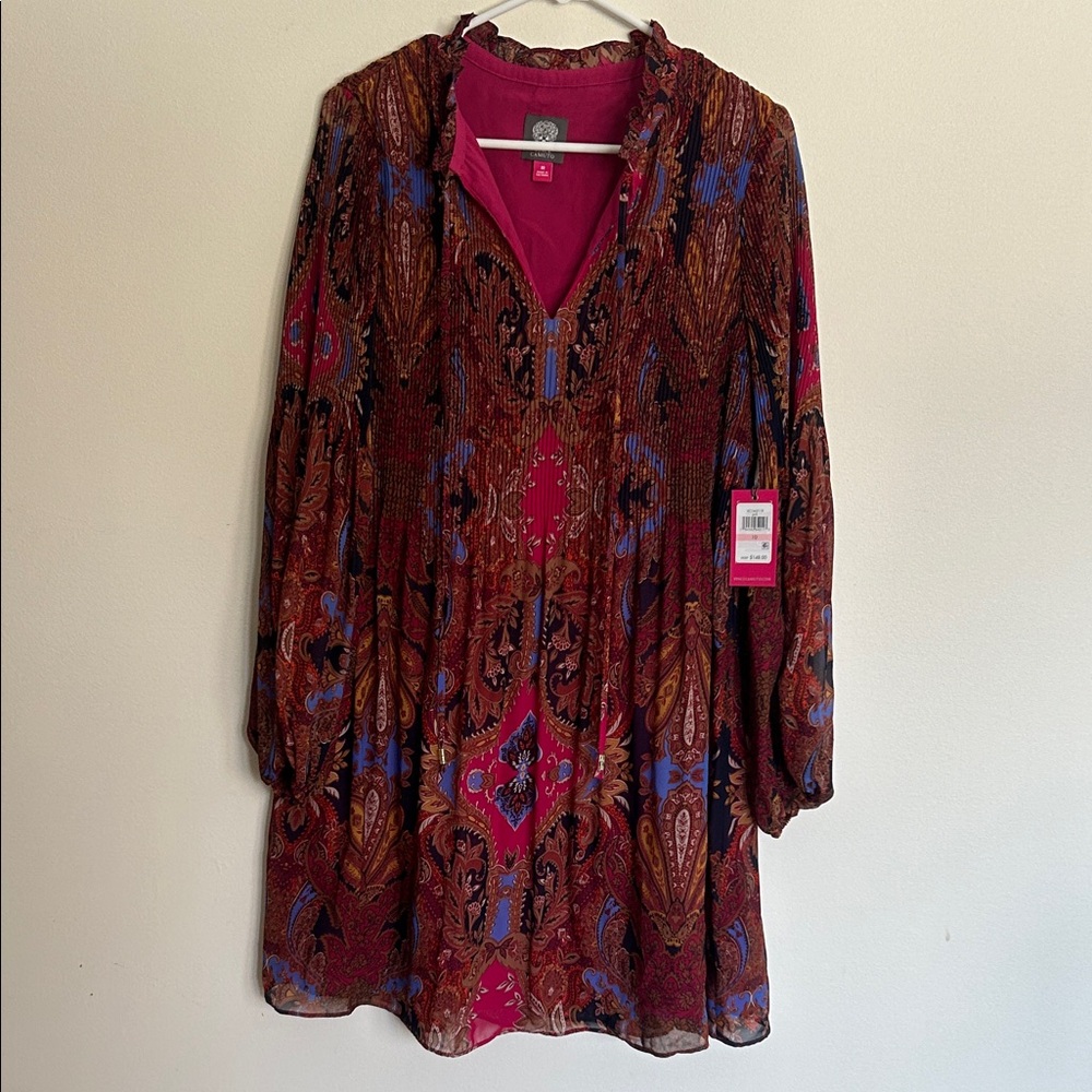 Vince Camuto Elegant Multicolor Dress